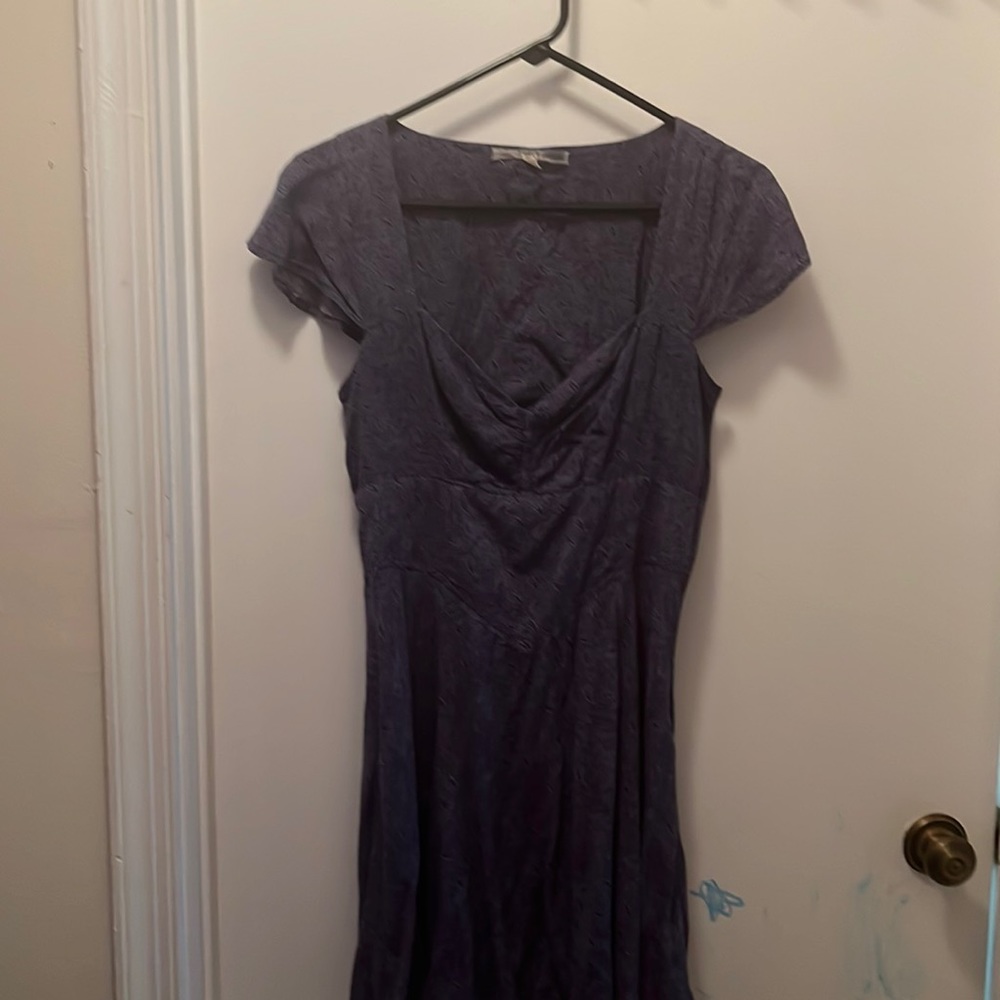 🦋Guess blue Paisley dress